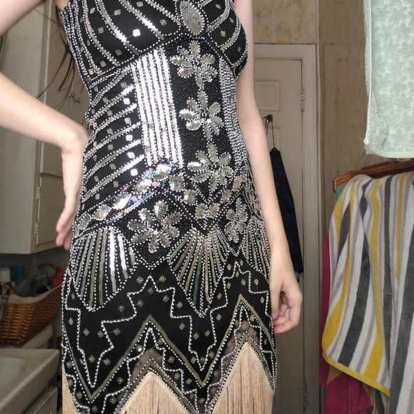 Sequin Flapper Dress - Picture 2 of 6